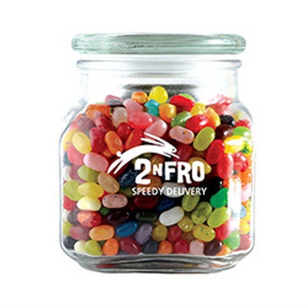 Jelly Belly® Candy in Med Glass Jar