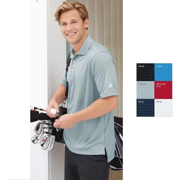 Adidas Golf Climate (R) Textured Polo