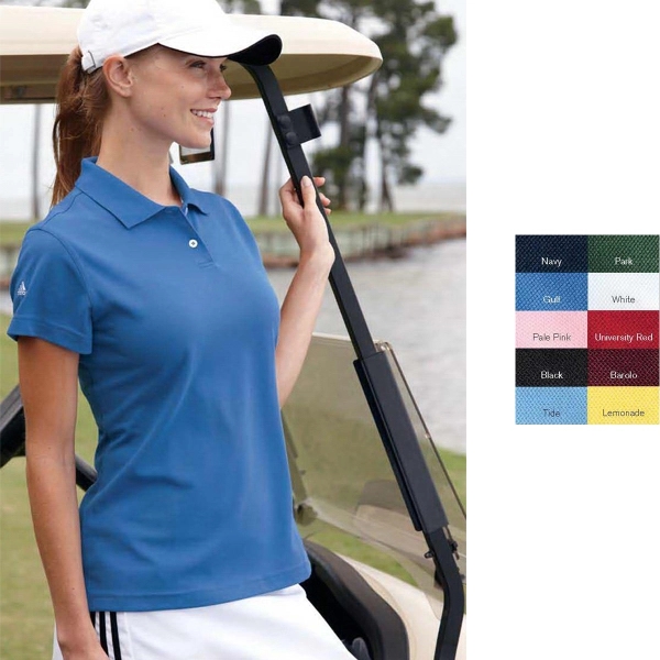 Adidas Golf Ladies&apos; ClimaLite (R) Pique Polo