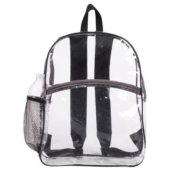 Clear Zipper Backpack - Image 2