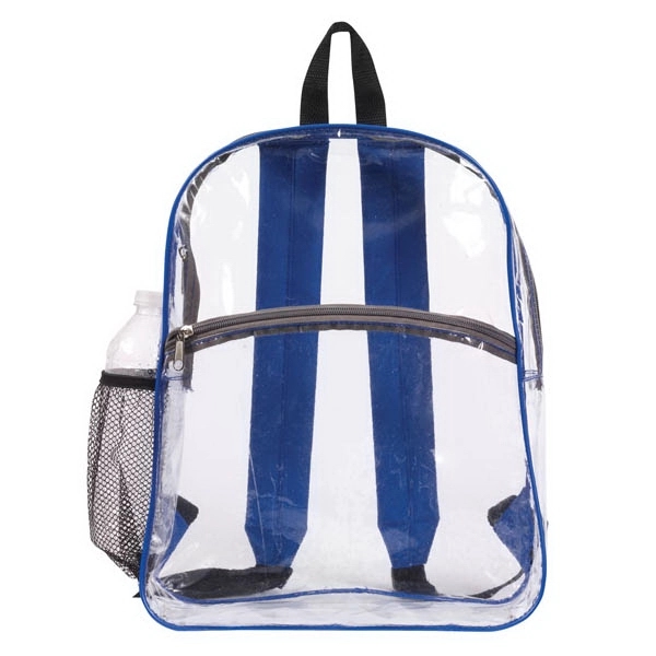 New & Improved Clear Zipper Backpack - Image 2