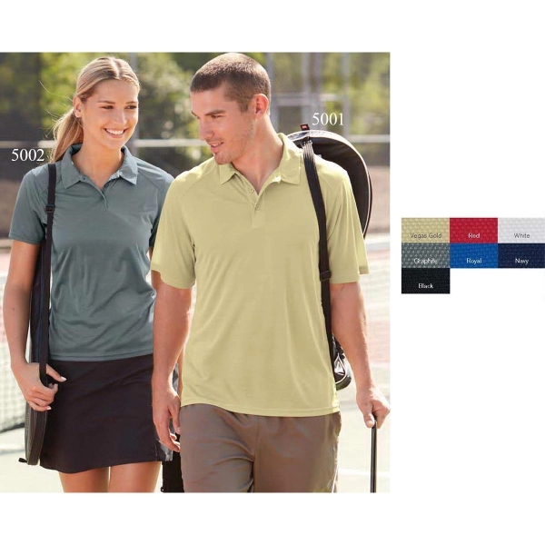 Augusta Sportswear (R) Vision textured knit sport shirt