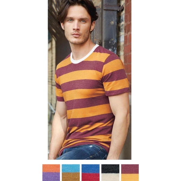 Alternative(R) Meegs Ugly Stripe Short Sleeve T-Shirt