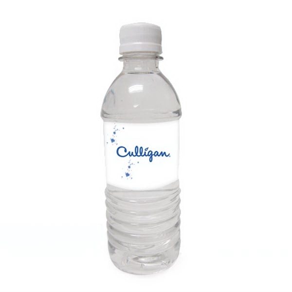 12 oz. Customized Label Promotional Bottled Water - Image 1