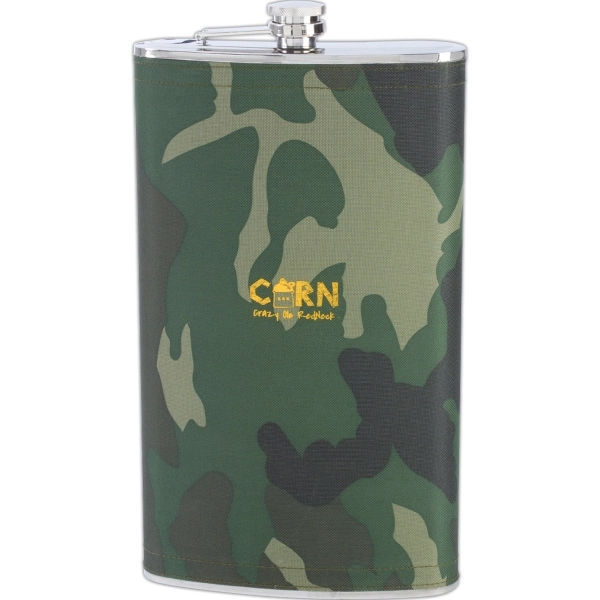 Maxam (R) Enormous 1 Gallon Stainless Steel Flask