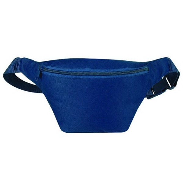 Simple Zipper Poly Fanny Pack - Image 2
