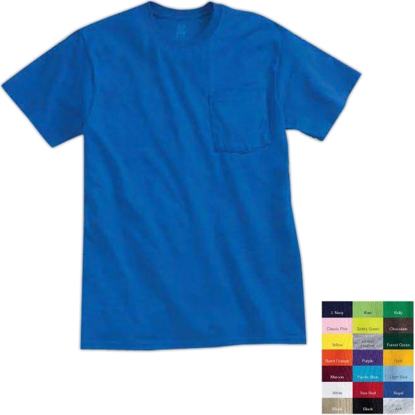 Fruit of the Loom (R) Best (TM) 50/50 T-shirt with Pocket