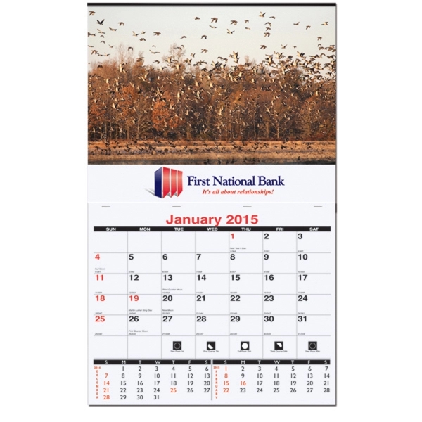 2015 XL Wall Calendar - One Photo