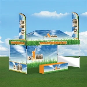 10ft x 15ft Tent Canopy Deluxe Package