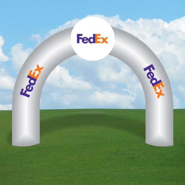 Inflatable Arches -Curved Logo W/Painted Logo