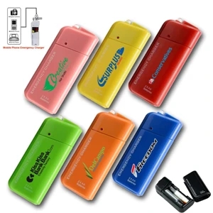 Rainbow AA Emergency Charger with Flashlight