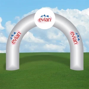 Arch Inflatable -Curved Logo W/Painted Logo