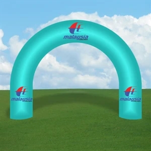 Inflatable Arches - Curved W/ Painted Logo