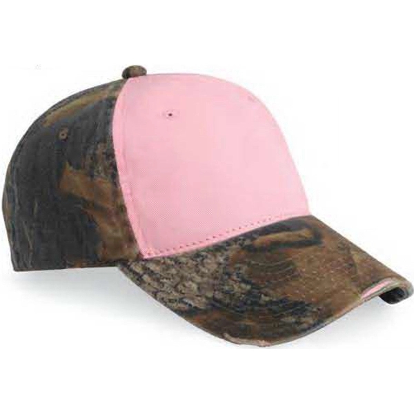 Outdoor Cap Ladies&apos; Frayed Low-profile Camouflage Cap