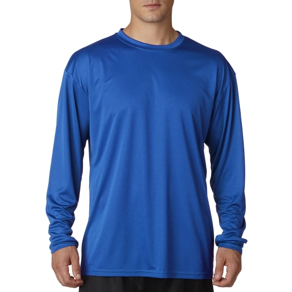 A4 Adult Cooling Performance Long Sleeve Crew Shirt