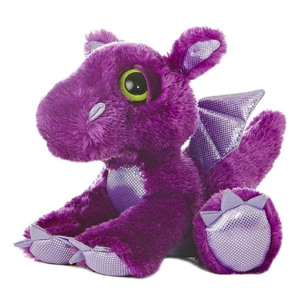10&quot; Purple Flame Dragon 