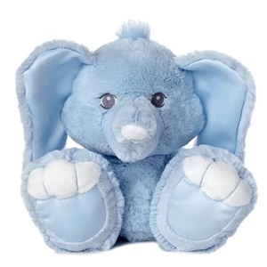 10" Baby Taddles Blue Elephant
