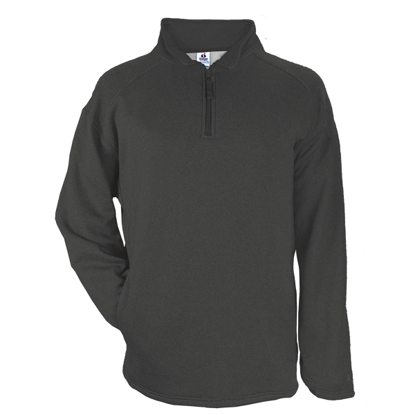 Badger Adult Pro Heathered Fleece 1/4 Zip Sweatshirt 