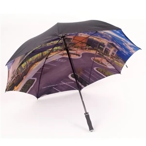 Double Cover Fiberglass Golf Umbrella
