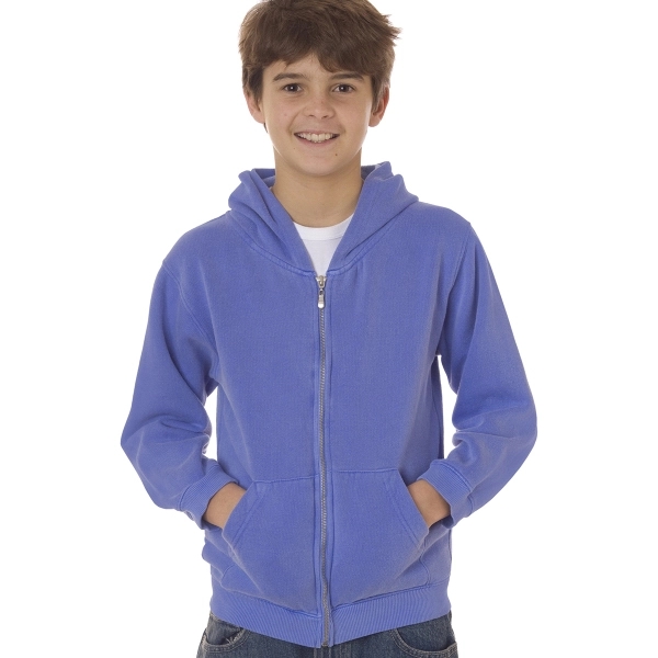Chouinard Youth Full-Zip Hooded Sweatshirt 