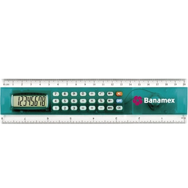 8 &quot; Ruler with Built in Calculator
