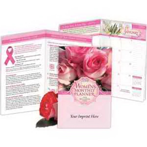 2014 Women&apos;s Monthly Planner with Wellness Tips -English