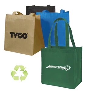 ECO Non Woven Natural Color Shopping Tote Bag