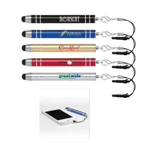 Mini Capacitive Screen Touch Stylus with Earphone Jack