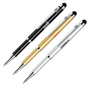 Mark brass ballpoint pen w/ stylus