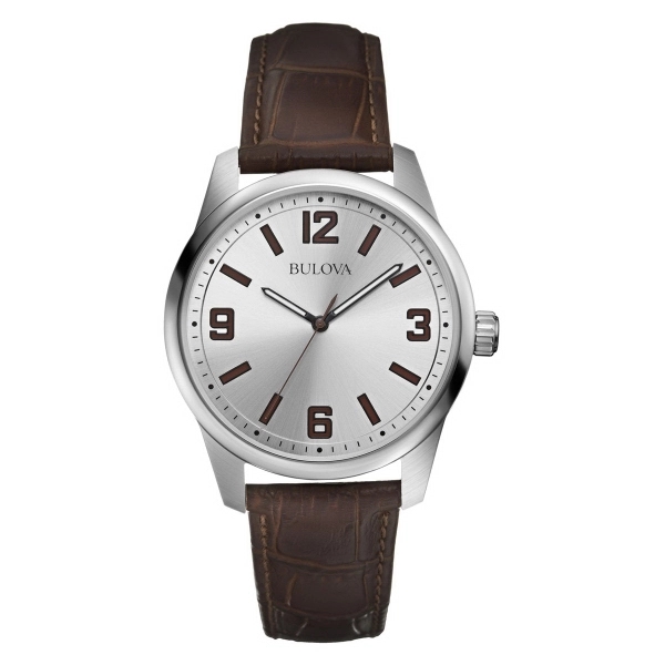 Bulova Corporate Collection Men&apos;s Brown Strap Watch