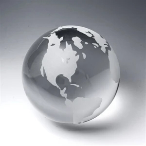 Award-Clear Globe (Flat Bottom) 2 3/8"