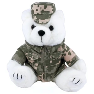 8" Army Digital Camo Bear