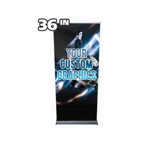 KingStep Retractable Banner 36inx84in Graphic