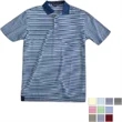 Competition Stripe Stretch Jersey Polo Knit Collar