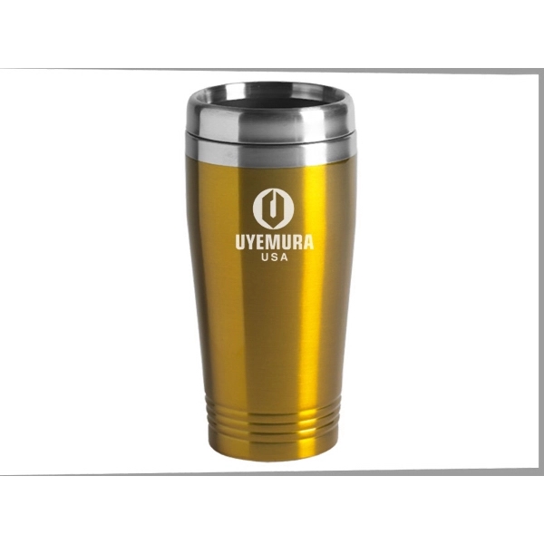 16 oz. Stainless Steel Colored Tumbler - Image 5