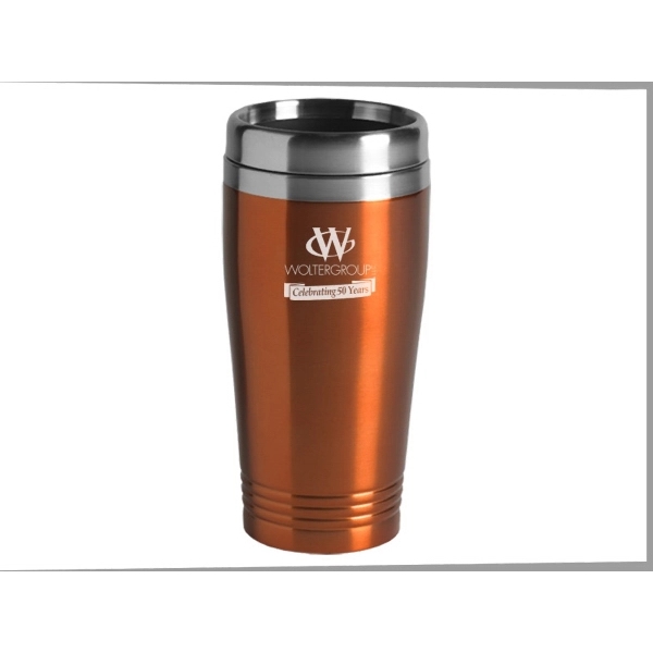16 oz. Stainless Steel Colored Tumbler - Image 7