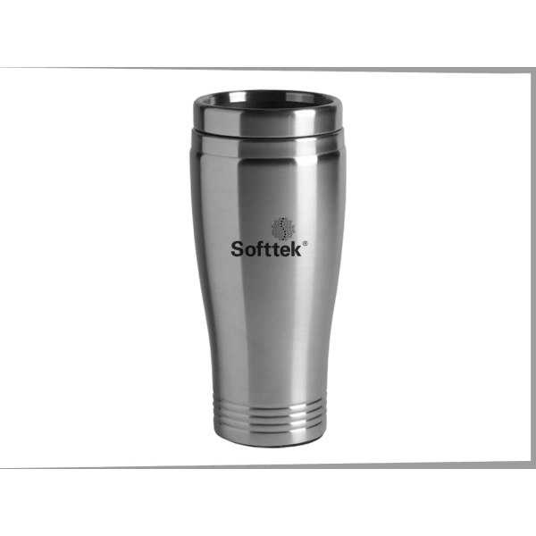 24 oz. Stainless Steel Colored Tumbler - Image 2