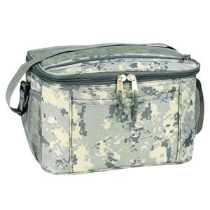 Poly Deluxe 12 Pack Digital Camo Cooler