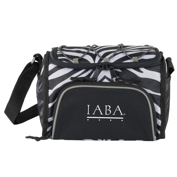 Zebra 6-Pack Cooler Bag