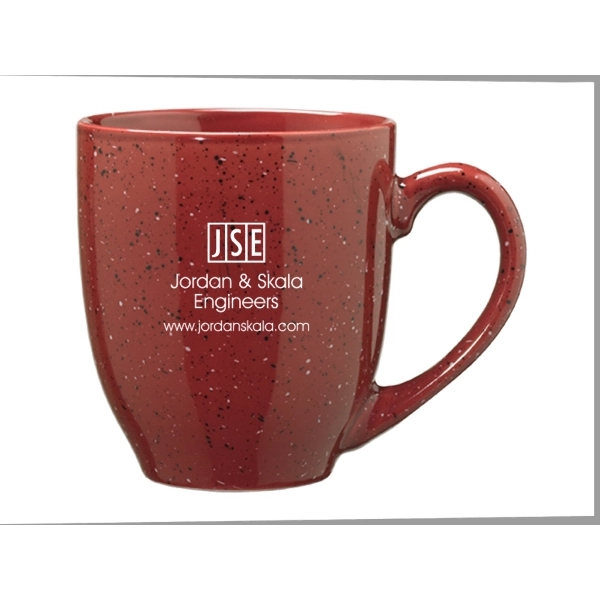 16 oz Ceramic Bistro Coffee Mug - Image 4