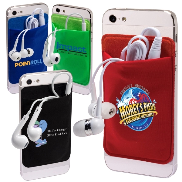 Mobile Device Pocket & Earbuds Set - Image 2