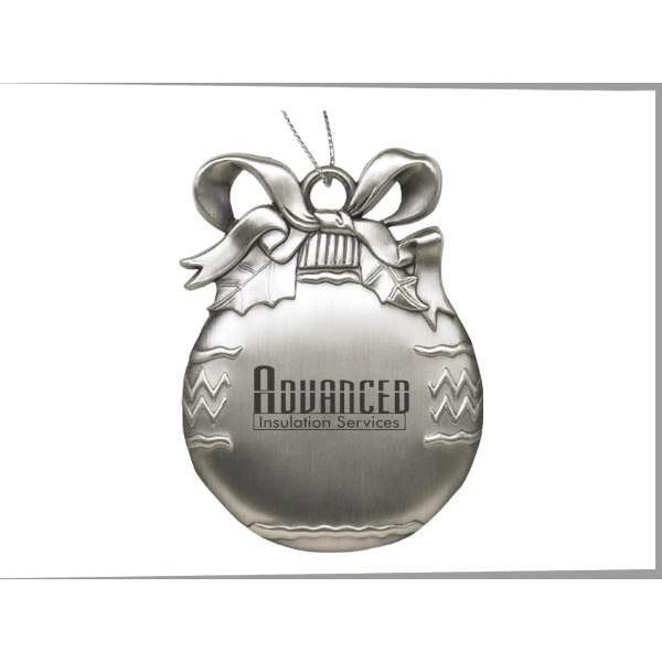 Pewter Colored Ornament - Image 2