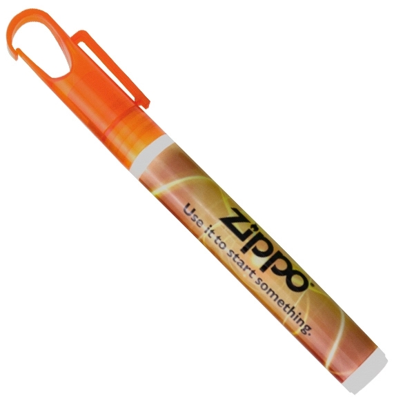 10ml carabiner clip hand sanitizer spray- Orange