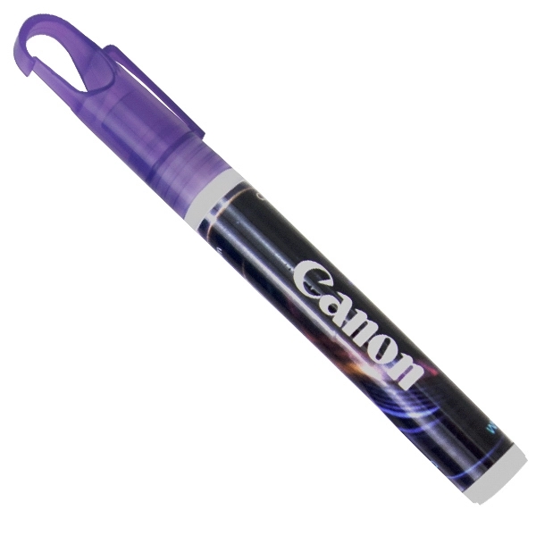 10ml Carabiner cap hand sanitizer spray- Purple