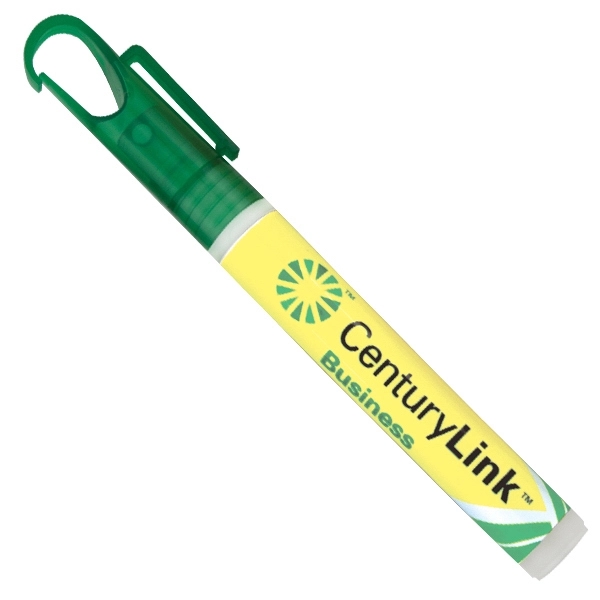 10 ml Carabiner clip sunscreen pocket spray SPF30- Green