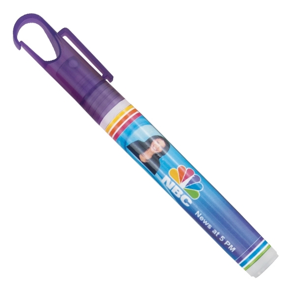 10 ml Carabiner clip pocket sunscreen spray SPF30- Puple