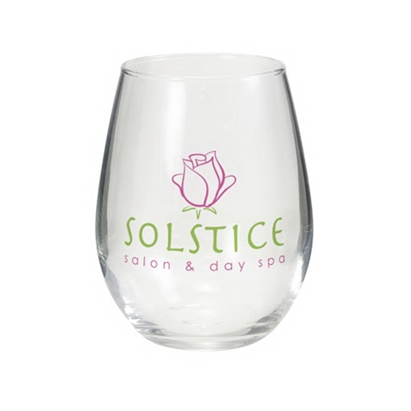 11.75 oz. Stemless Wine glass - Image 1