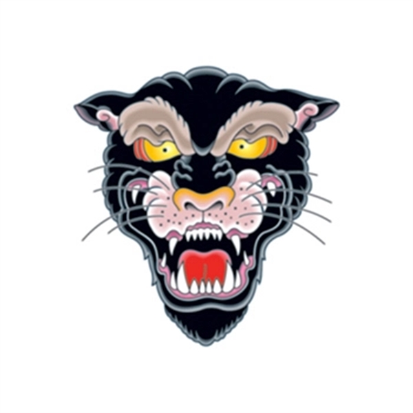 Vintage Panther Temporary Tattoo