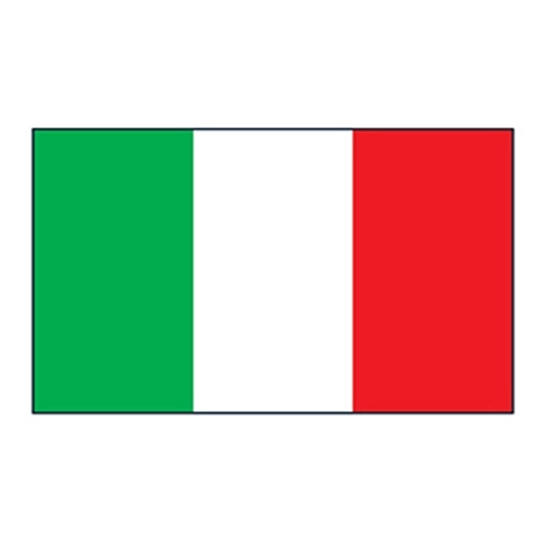 Italy Flag Temporary Tattoo - Image 1