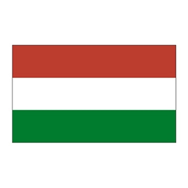 Hungary Flag Temporary Tattoo - Image 1
